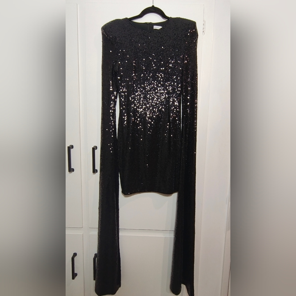 Bianca And Bridgett Exagerated Sleeve Dress.